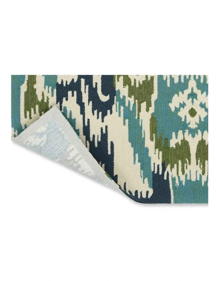 Ixora Emera Outdoor Rug 442007 in Blue image 7