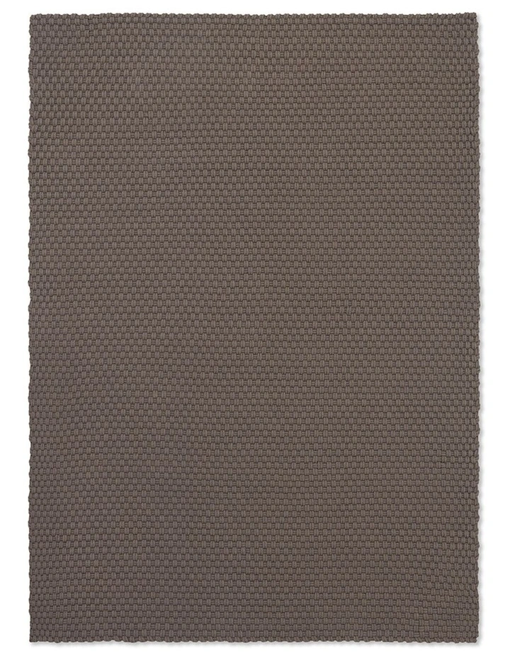 Lace Outdoor Rug 497004 in Taupe image 1