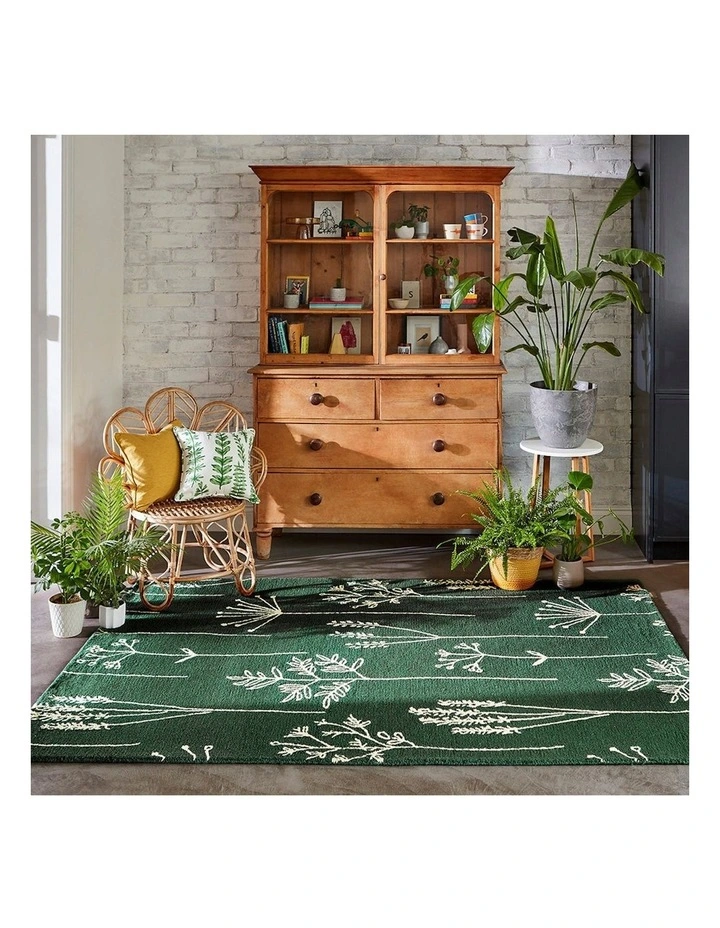 Scion Stipa Rug 126407 in Green image 3