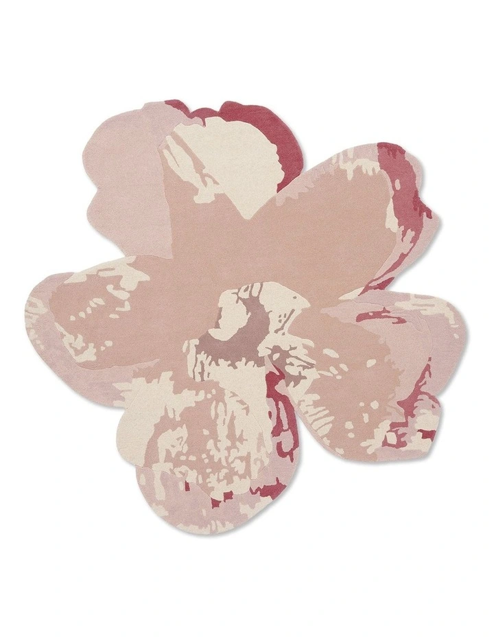 Shaped Magnolia Rug 162302 in Light Pink image 1
