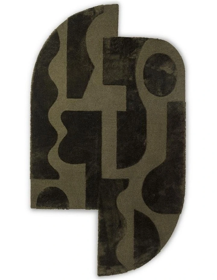 Twinset Mural Rug 121107 in Forest image 1