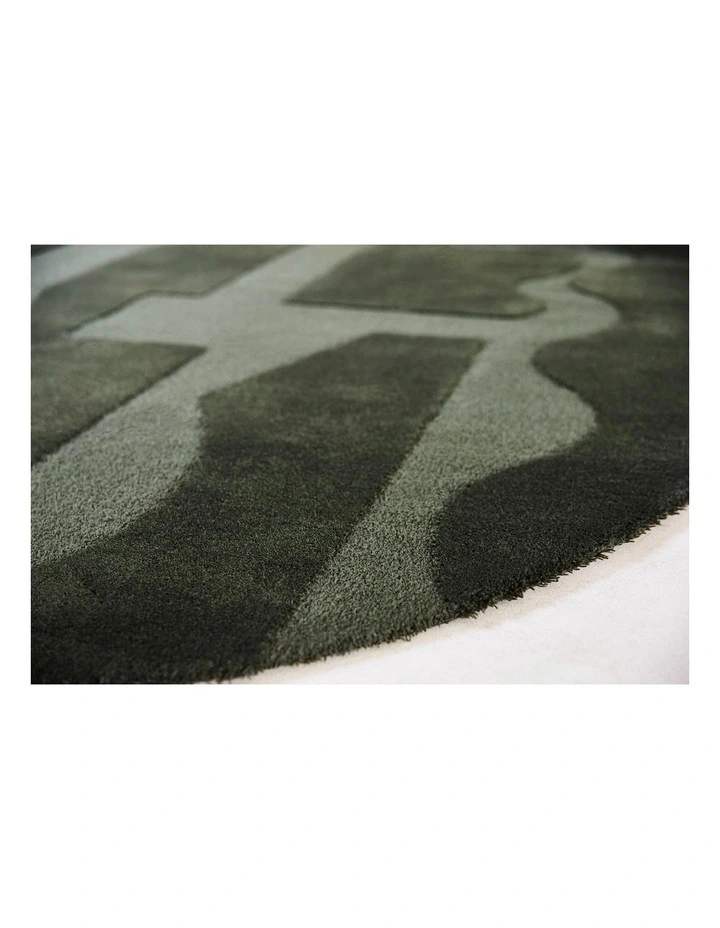 Twinset Mural Rug 121107 in Forest image 3