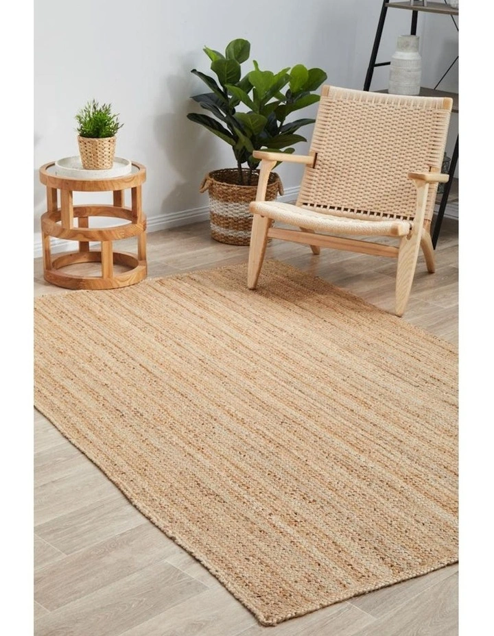 Rug Culture 28kg Bondi Rug In Natural image 5