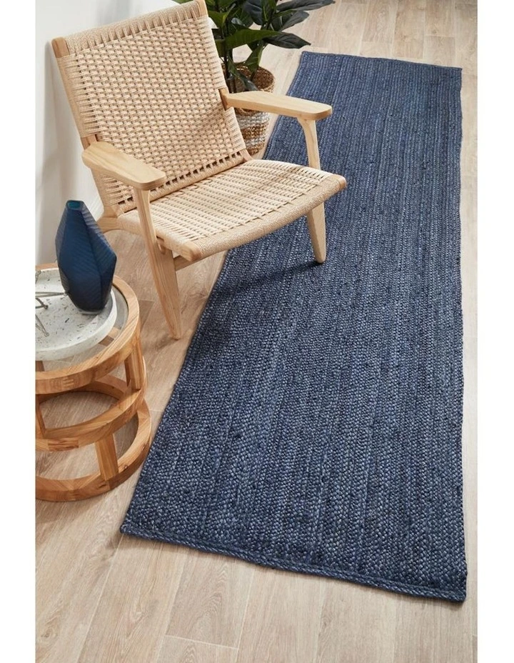 Rug Culture 6kg Bondi Rug In Navy image 6