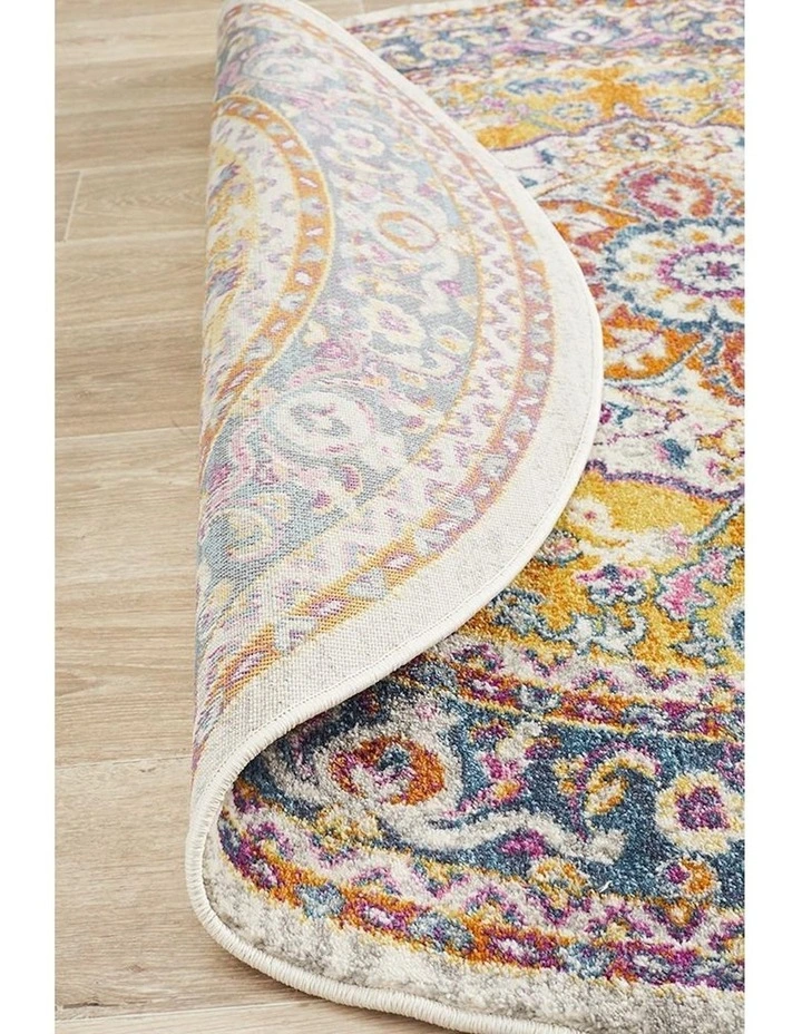Rug Culture Babylon Round Rug In Multi image 7