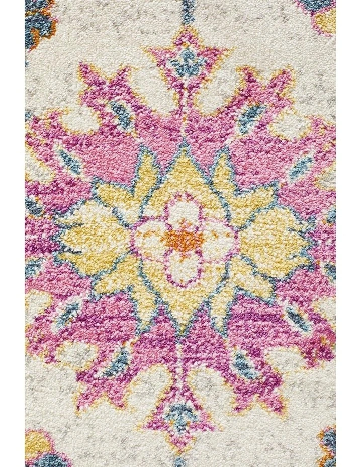 Rug Culture 10mm Babylon Round Rug In Multi image 6