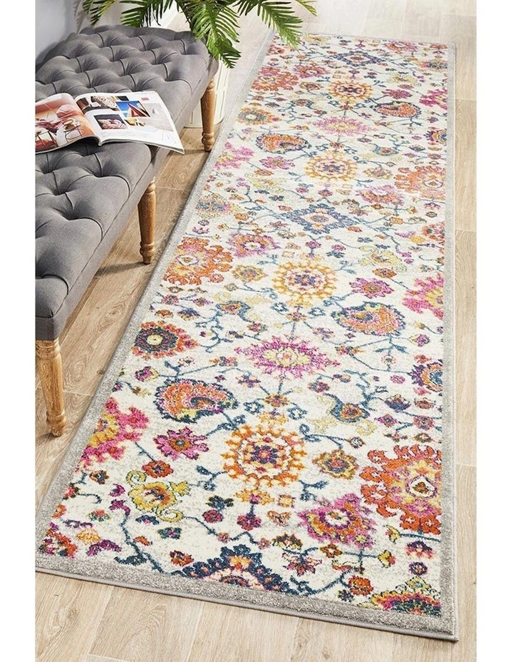 Babylon Runner Rug 208 in Multi image 2