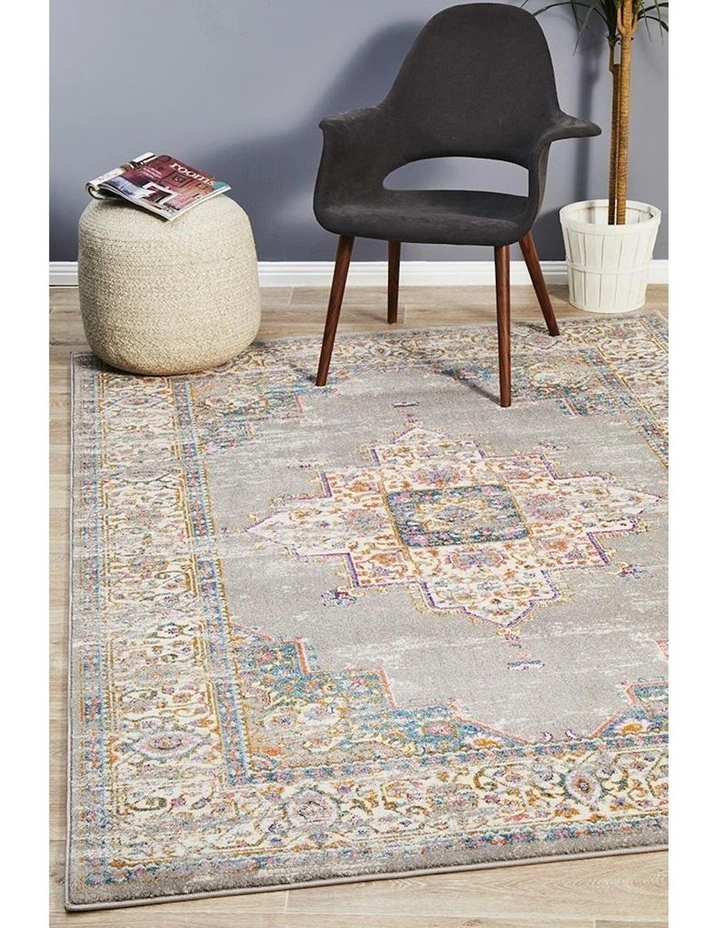 Babylon Rug 211 in Grey image 2