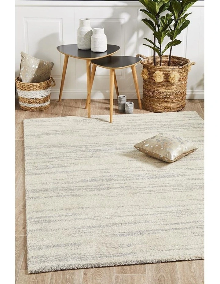 Rug Culture 340x240cm Broadway Rug 933 In Silver image 6