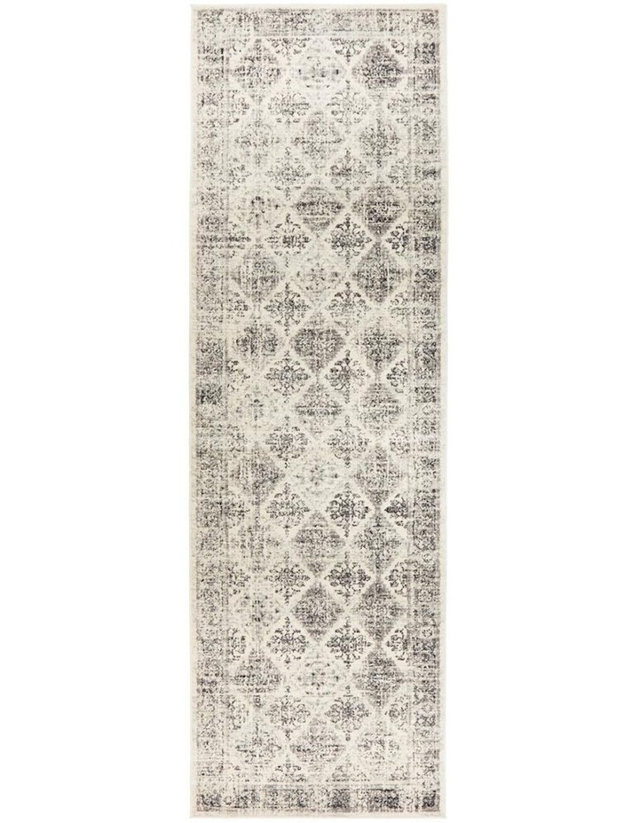 Century Runner Rug 999 in Grey