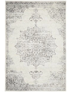 Chrome Rita Rug in Silver