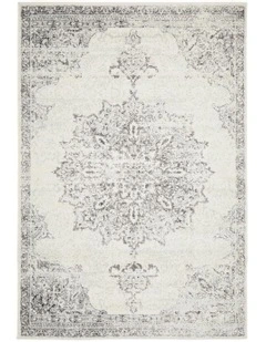 Chrome Rita Rug in Silver