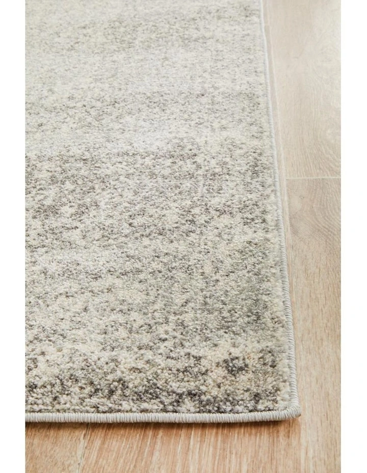 Rug Culture 7kg Evoke Shine Transitional Rug In Silver image 6