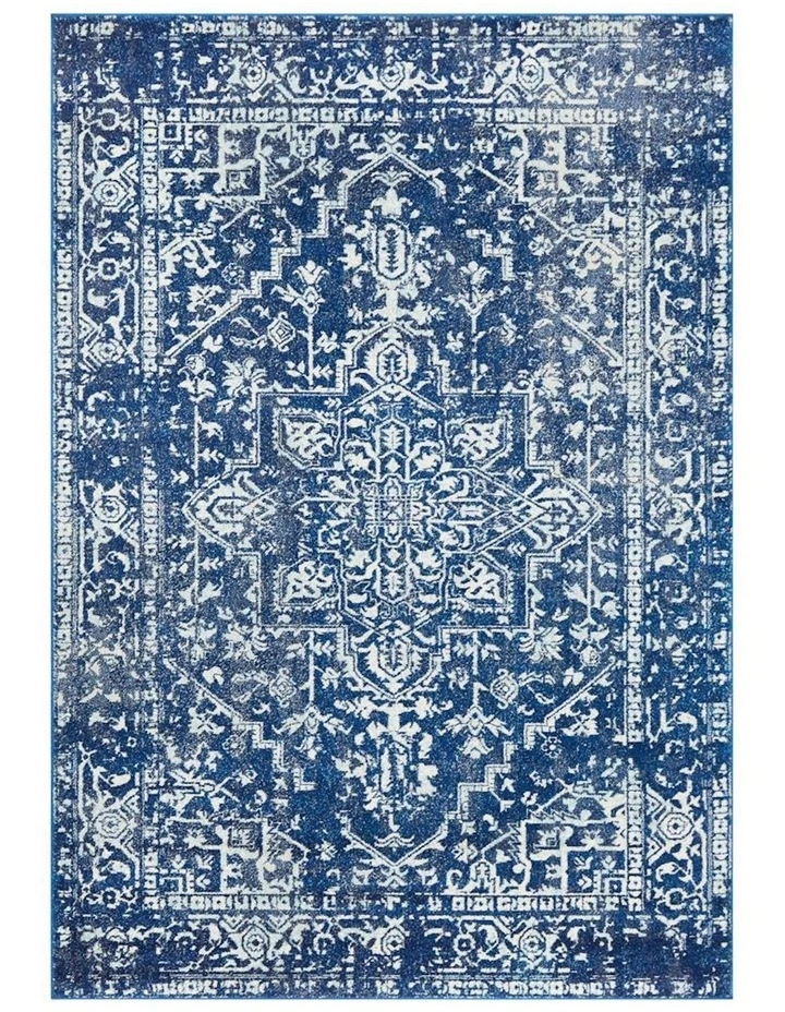 Evoke Contrast Transitional Rug in Navy image 1