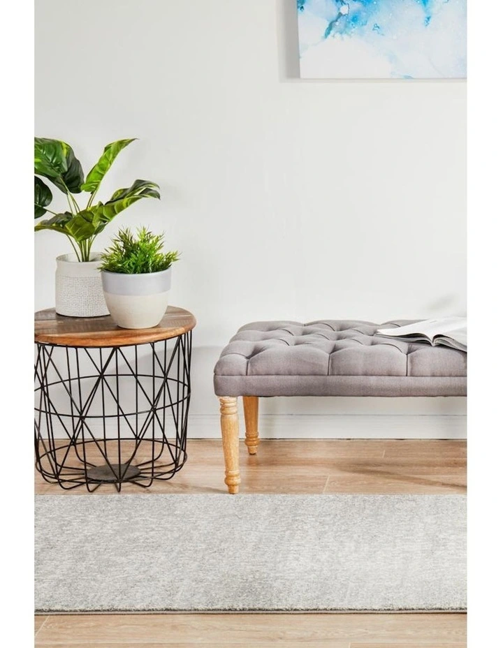 Evoke Homage Transitional Runner Rug in Grey image 4