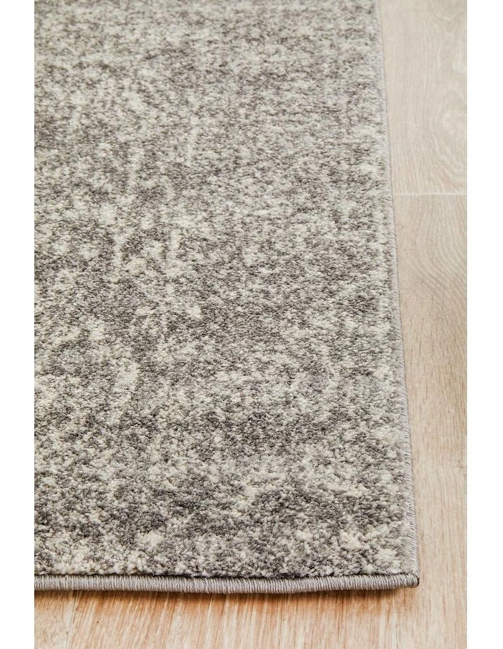 Evoke Homage Transitional Runner Rug in Grey image 6