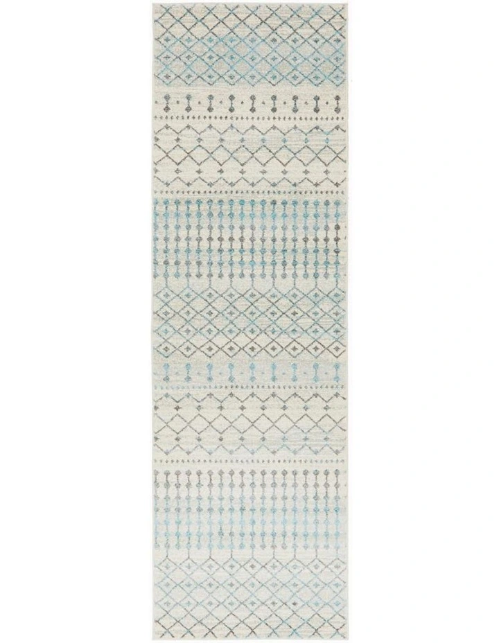 Evoke Transitional Rug in Slate White image 1