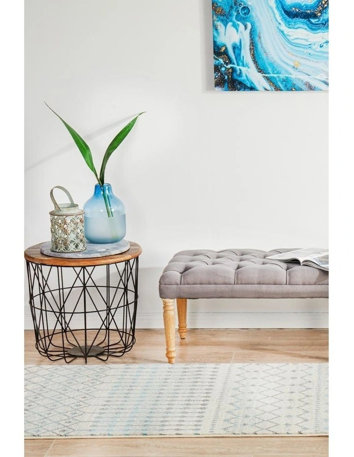 Evoke Transitional Rug in Slate White image 4