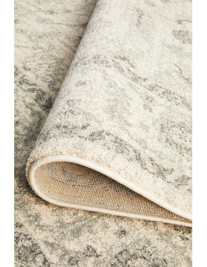Evoke Winter Transitional Rug in White image 2