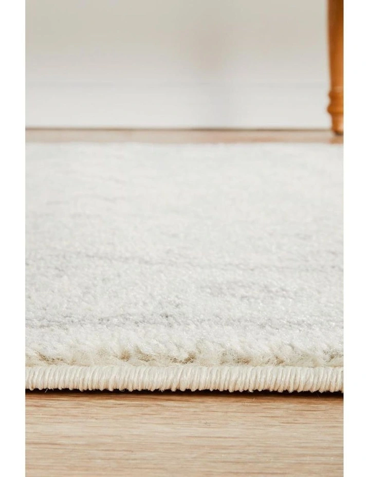 Evoke Transitional Rug in Winter White image 2