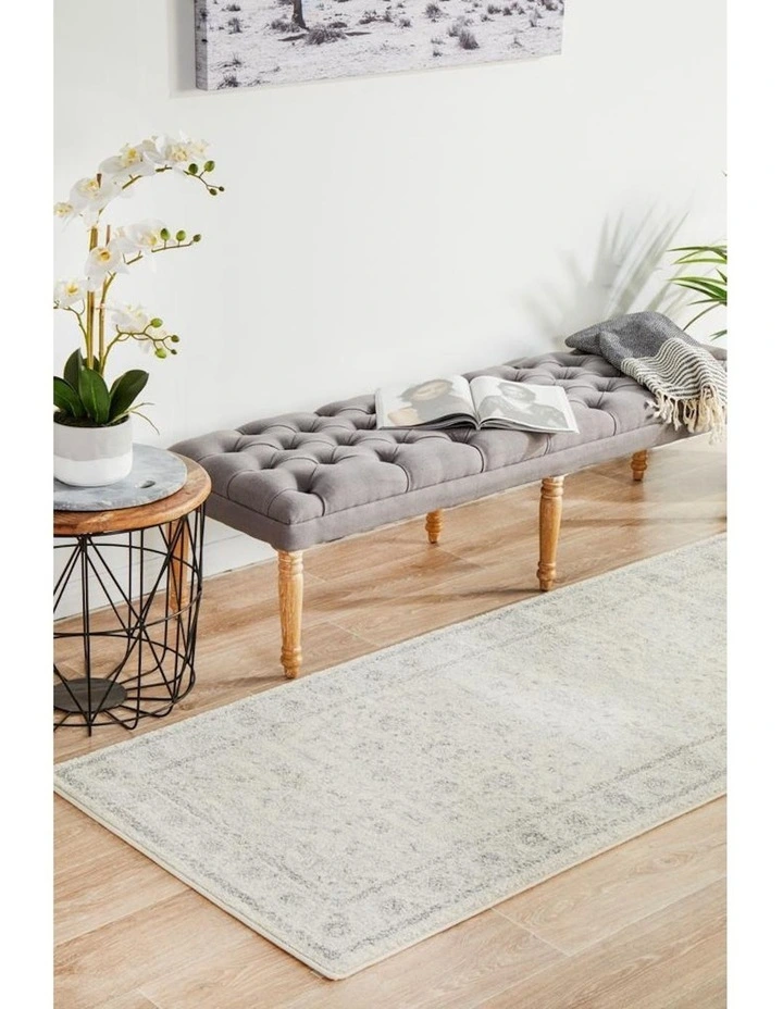 Evoke Transitional Rug in Winter White image 7