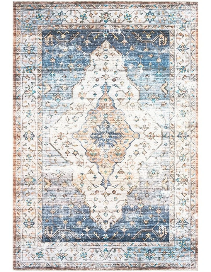 Kindred Blair Washable Rug in Navy image 1
