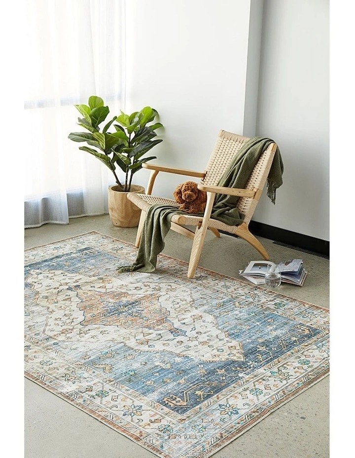 Kindred Blair Washable Rug in Navy image 2
