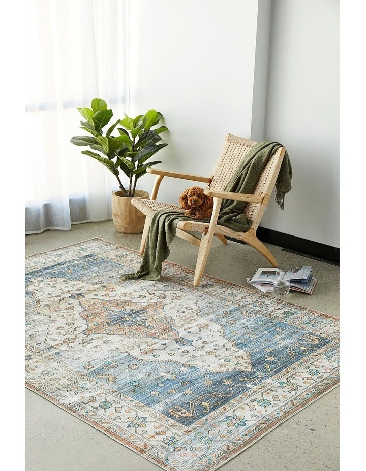 Kindred Blair Washable Rug in Navy image 2