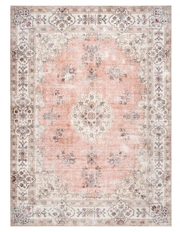 Kindred Coco Washable Rug in Peach