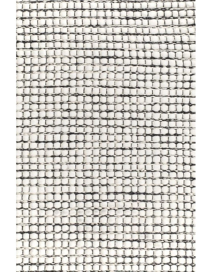 Loft Stunning Wool Rug in Black image 3