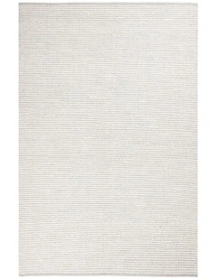 Loft Stunning Wool Rug in Silver