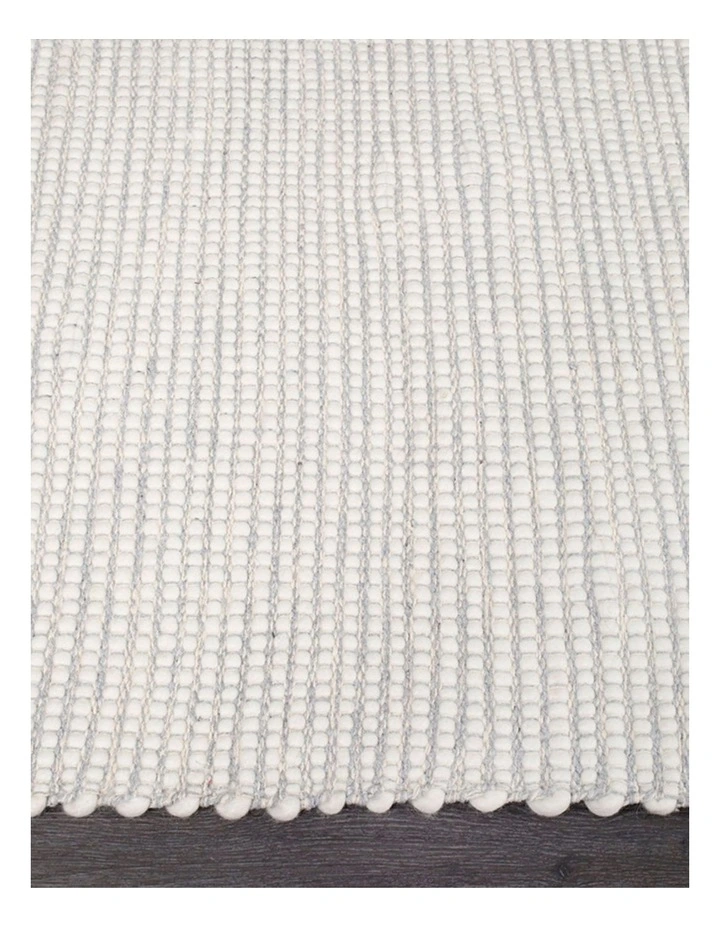 Loft Stunning Wool Rug in Silver image 5