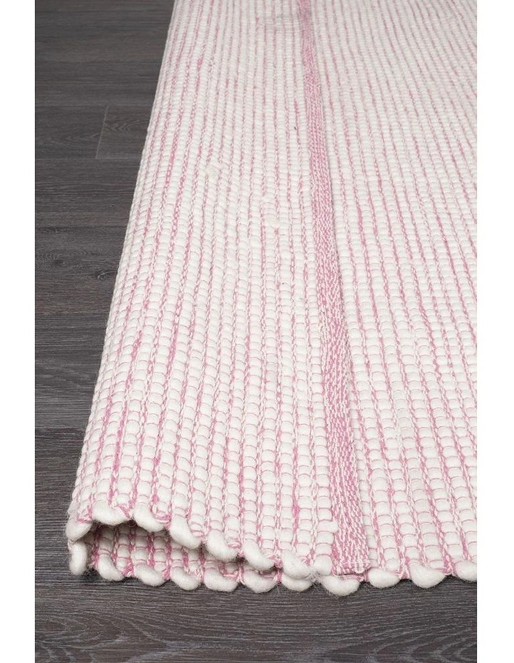 Loft Stunning Wool Rug in Pink image 3