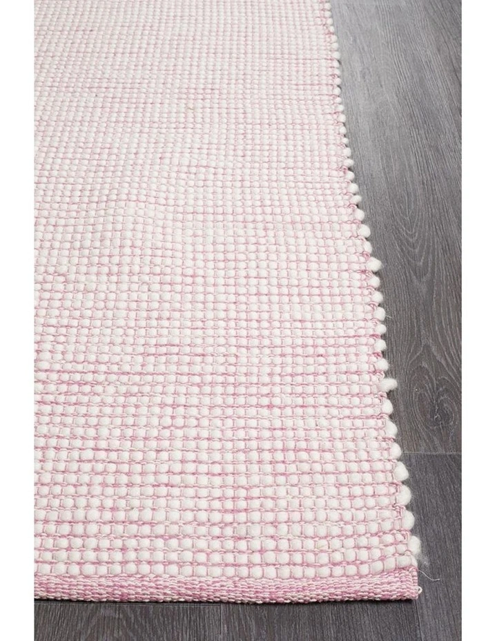 Loft Stunning Wool Rug in Pink image 6