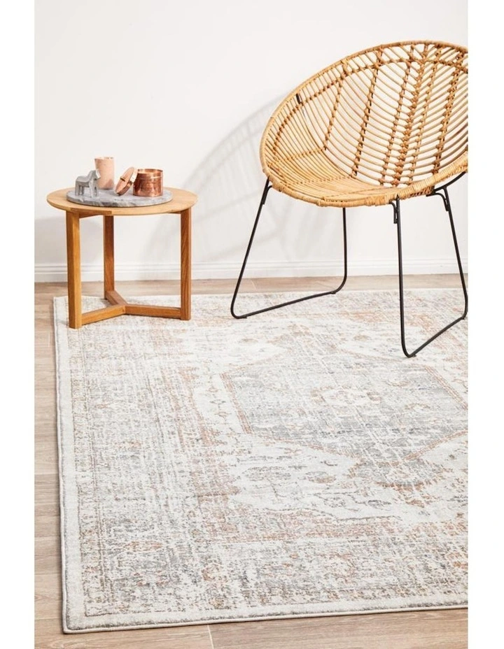 Rug Culture 28kg Mayfair Lorissa Rug in Silver image 2