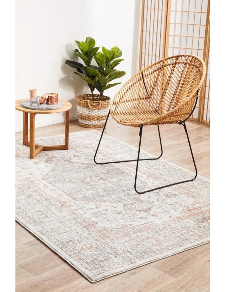 Rug Culture 28kg Mayfair Lorissa Rug in Silver image 3