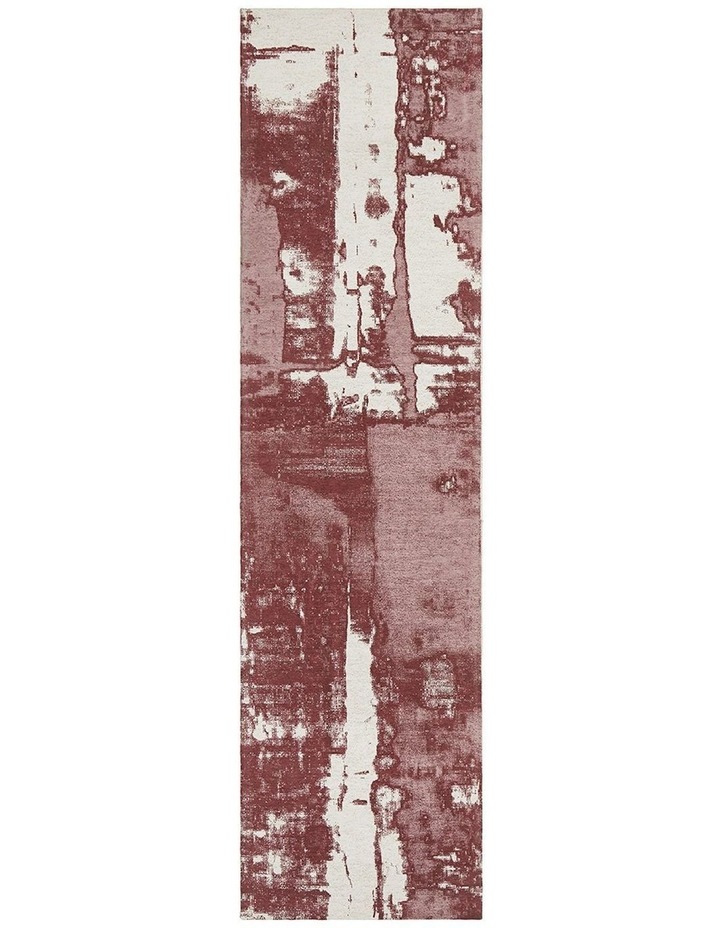 Magnolia Runner Rug in Rose