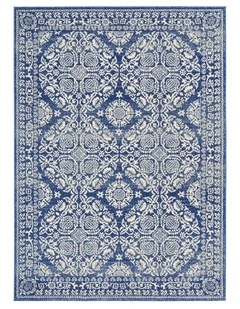 Mirage Gwyneth Stunning Transitional Rug in Navy