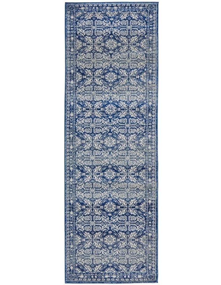 Mirage Gwyneth Transitional Runner Rug in Navy