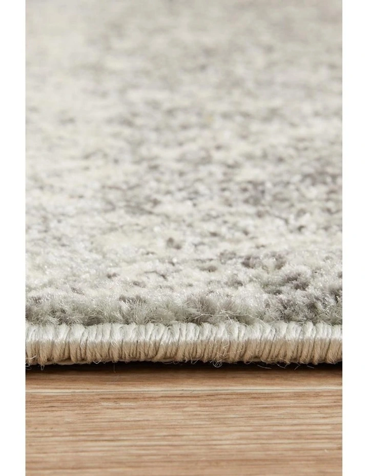Mirage Gwyneth Stunning Transitional Runner Rug in Silver image 7