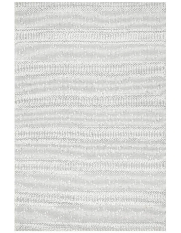 Maison Zoe Rug in White image 1