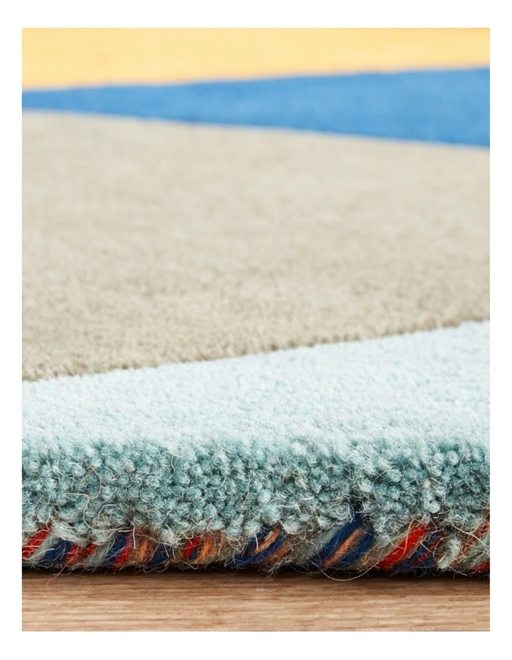 Matrix Pure Wool Runner Rug 905 in Multi image 5