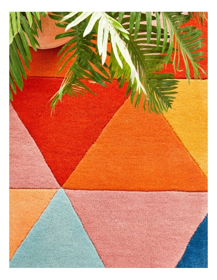 Matrix Pure Wool Runner Rug 905 in Multi image 6