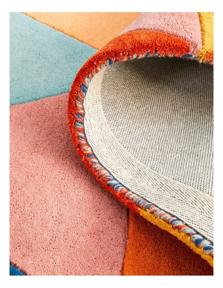 Matrix Pure Wool Runner Rug 905 in Multi image 7