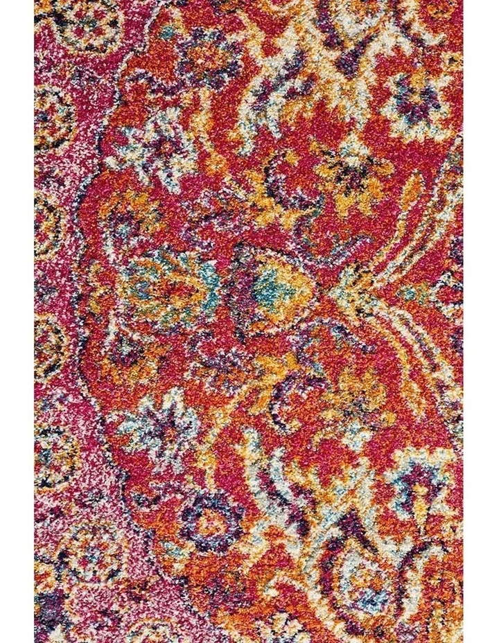 Rug Culture 4kg Museum Preston Round Rug In Multi image 3