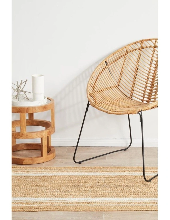 Noosa Runner Rug 111 in Natural image 4
