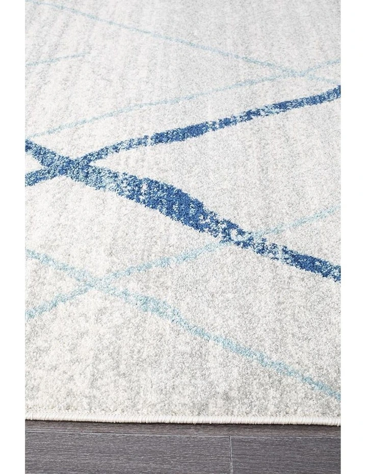 Rug Culture 28kg Oasis Noah Contemporary Rug In White image 3
