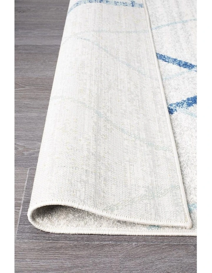 Rug Culture 28kg Oasis Noah Contemporary Rug In White image 5
