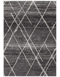 Oasis Noah Contemporary Rug in Charcoal