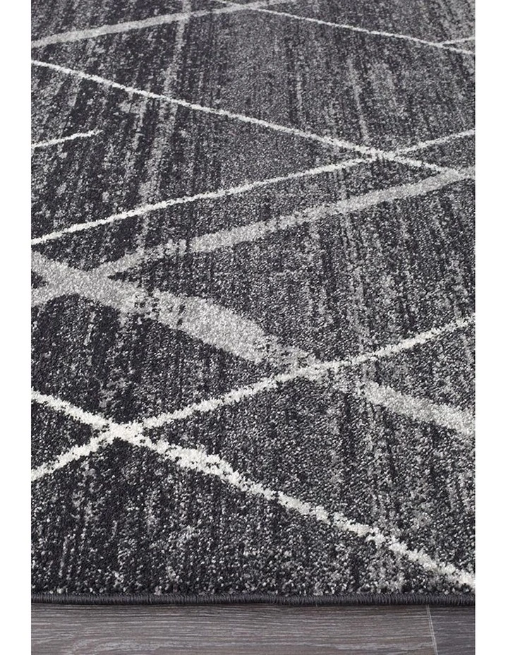 Rug Culture 28kg Oasis Noah Contemporary Rug In Charcoal image 7